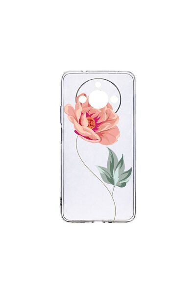 bestcase Husa BestCase¬Æ Clear Silicon 2MM, Compatibila Cu Realme 11, Rose, A...