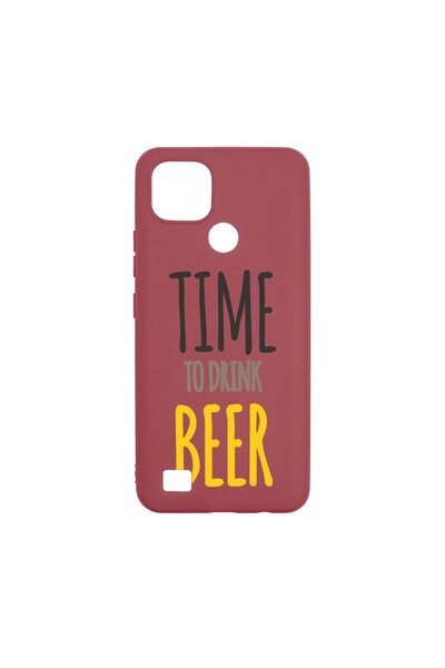 bestcase Husa Silicon, Compatibila Cu Realme C21, Beer, rezistenta la uzura, ...