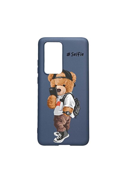 bestcase Husa Silicon, Compatibila Cu Huawei P Smart 2021, Selfie - Teddy Bea...