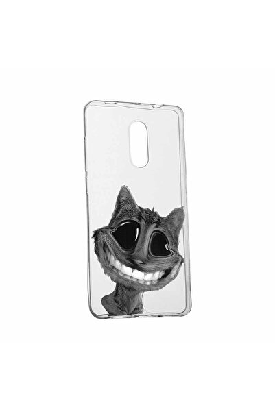 bestcase Husa Silicon, Transparent, Slim, Crazy Cat, Huawei Honor 6A