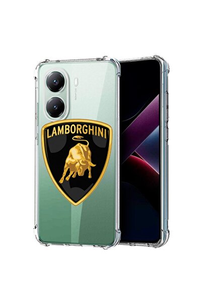 bestcase Съвместим калъф за Poco X7 Pro 5G, Удароустойчив 1.5ММ, Ламборгини, ...