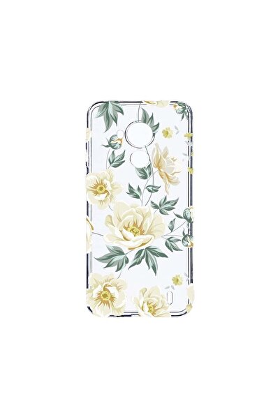 bestcase Прозрачен силиконов калъф 2ММ, Съвместим с Nokia C30, Цветя, Удароус...