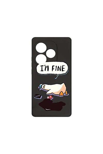 bestcase Θήκη Premium Σιλικόνης, Συμβατή με Realme GT 6, Duck Life - Είμαι Μι...