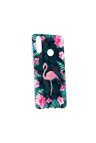 bestcase Husa de protectie Flamingo, Floral pentru Huawei P30 Lite, rezistent...