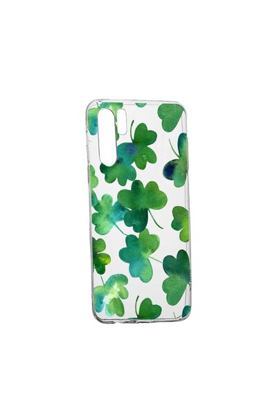 bestcase Husa Green leaf, pentru Huawei P30 Pro, rezistenta la uzura, anti-al...