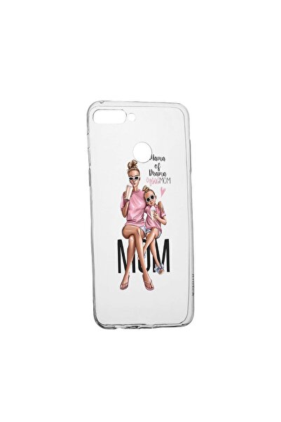 bestcase Husa de protectie Girl - Mom, pentru Huawei Y6 Prime 2018, rezistent...