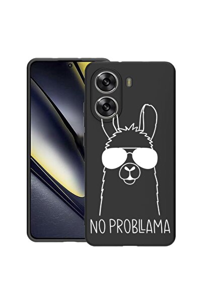 bestcase ¬Æ Husa pentru Poco X7 Pro 5G, No Prob LLama, Slim Silicon 0.8MM, An...