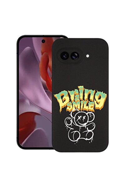 bestcase Θήκη για Google Pixel 9a, Αρκουδάκι με χαμόγελο, Λεπτή σιλικόνη 0.8M...