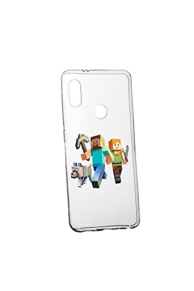 bestcase Husa Minecraft, pentru Huawei Y7 2019, rezistenta la uzura, anti-alu...