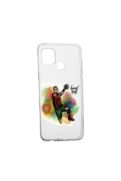 bestcase Husa Silicon Compatibila cu Realme C25Y, Handball Player, rezistenta...