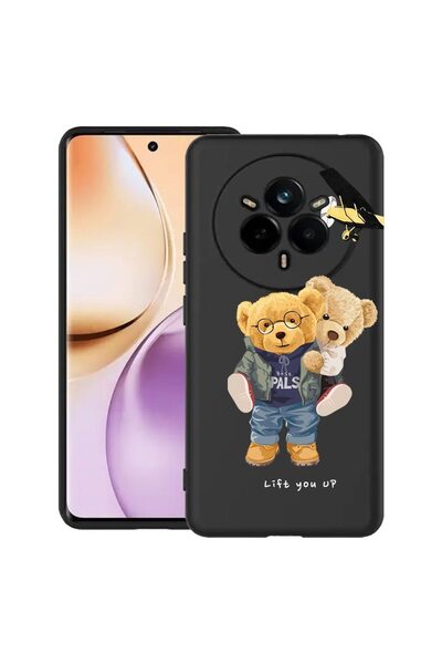 bestcase Husă pentru Realme 14 Pro Plus 5G, Ursuleț de pluș Mă susține, Silic...