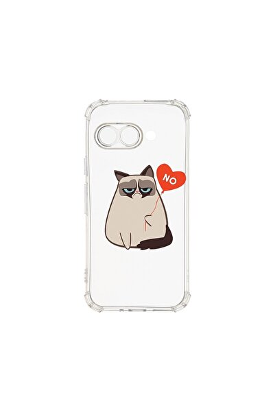 bestcase Калъф за Google Pixel 9a, BestCase® Anti Shock 1.5MM, Мем - Мързелив...