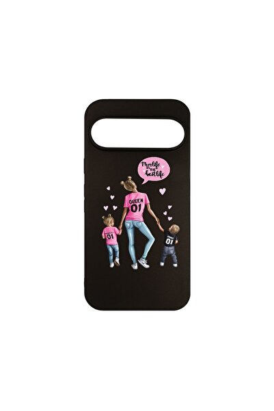 bestcase Husa pentru Google Pixel 9, BestCase¬Æ Slim SIlicon 0.8MM, Mom Life ...