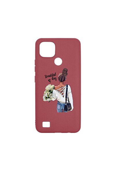 bestcase Θήκη σιλικόνης, Συμβατή με Realme C21, Όμορφη Ημέρα της Μαμάς, ανθεκ...