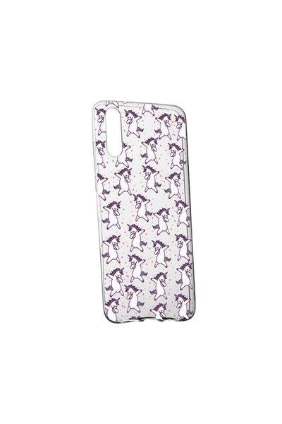 bestcase Husa Silicon, Transparent, Slim, Unicorn, Huawei P20