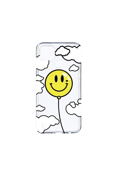 bestcase Διαφανής Θήκη Σιλικόνης 2MM, Συμβατή με Realme C21Y, Σχέδιο Φιλοξενι...