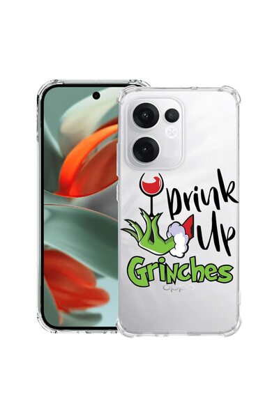 bestcase Съвместим калъф за Nothing Phone (3a), Удароустойчив 1.5ММ, Grinches...