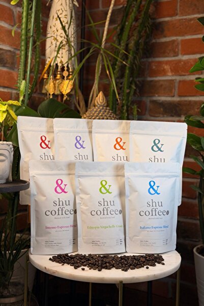 Shu Coffee Lucky Seven 1400 gr Çekirdek Kahve Deneme Seti