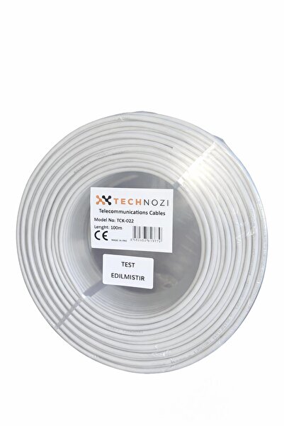 technozi 2+1 Kalın Cctv Kamera Kablosu 100 Metre 0,22