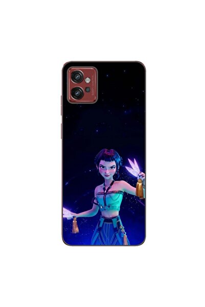 OEM Husa compatibila cu Motorola Moto G32 Silicon Gel Tpu Model KPop Demon Hu...