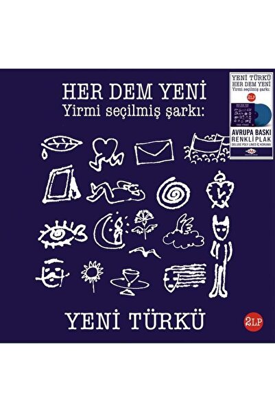 İz Müzik Yeni Türkü Her Dem Plak (Renkli 2LP)