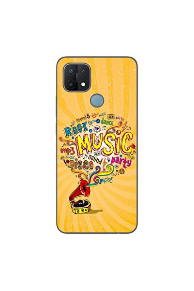 OEM Калъф, съвместим с Oppo A15 и A15s, силиконов гел TPU, с десен  "Музика н...