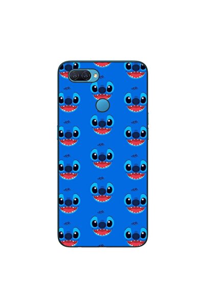 OEM Husa compatibila cu Oppo A12 Silicon Gel Tpu Model Stitch Face Pattern