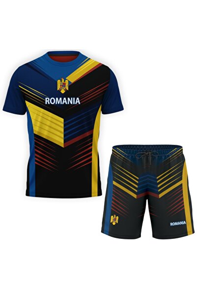 OEM Men's T-shirt and shorts set Romania P070