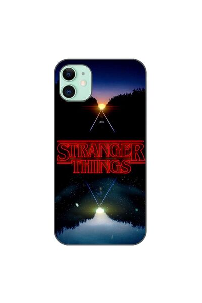 OEM Husa compatibila cu Apple iPhone 11 Silicon Gel Tpu Model Stranger Things...
