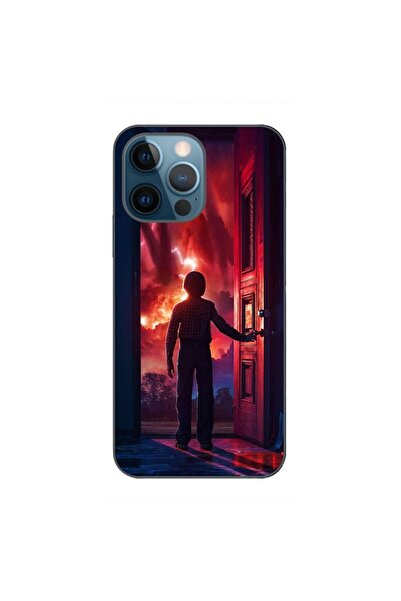 OEM Husa compatibila cu Apple iPhone 12 Pro Silicon Gel Tpu Model Stranger Th...