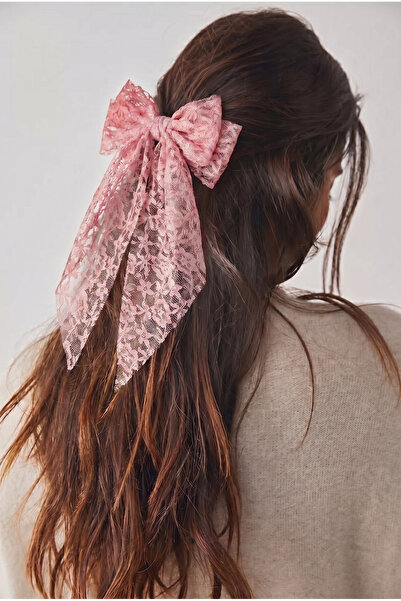 Katia&Bony Tulle Bow Pink Automatic Buckle