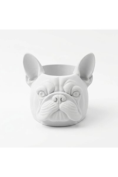 OEM Mini ghiveci decorativ cu forma de cap de buldog