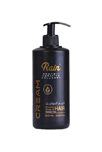 Rain Cremă de păr Keratin & Colagen, 500 ml