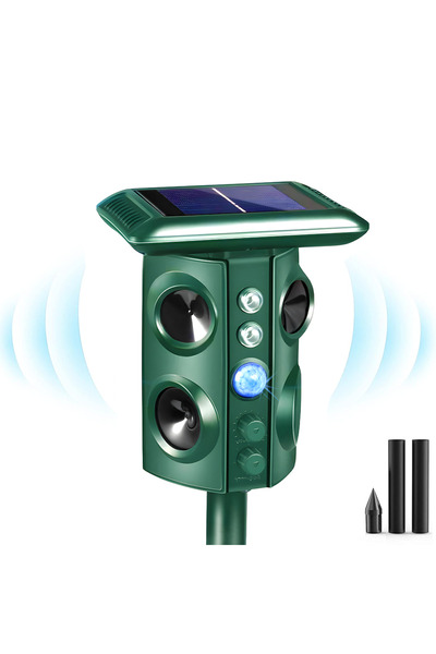 Velaris Dispozitiv Ultrasonic Anti-Dăunători 360 °   Solar - Protecție pentru...