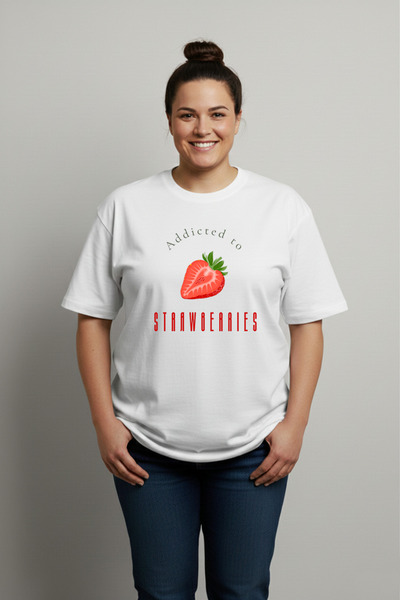 LORVEX Large Size T-Shirt Oversize Cotton Comfortable Fit Printed Unisex T-Shirt