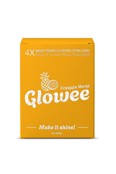 GloweeDrinks Mango Ananas Aromalı Pamuk Şeker Glitter Bomb