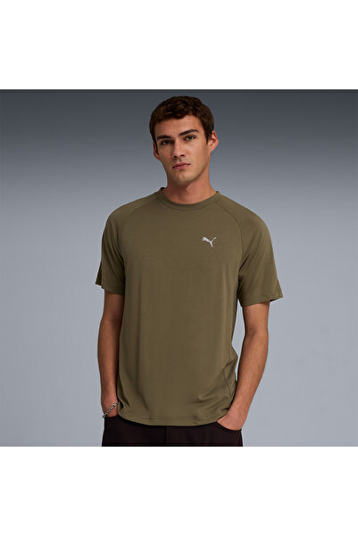 Puma Tricou kaki pentru bărbați Evostripe