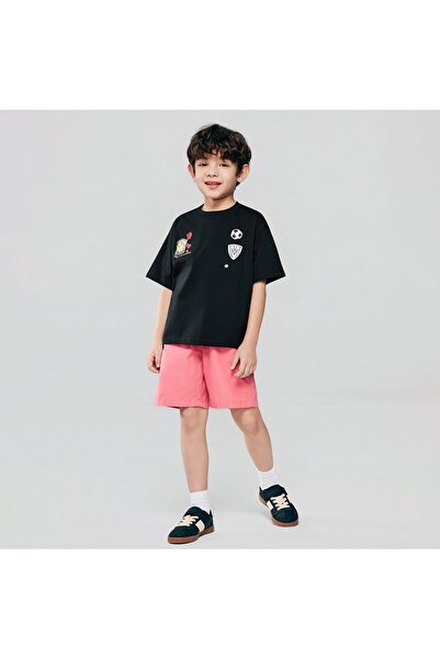 Giordano تي شيرت جونيور مينيونز مريح بطباعة مريحة