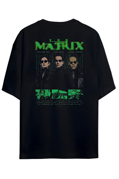 Grafftee Clothing Ειδικό Σχέδιο The Matrix Design Unisex Premium - Υψηλής Ποι...