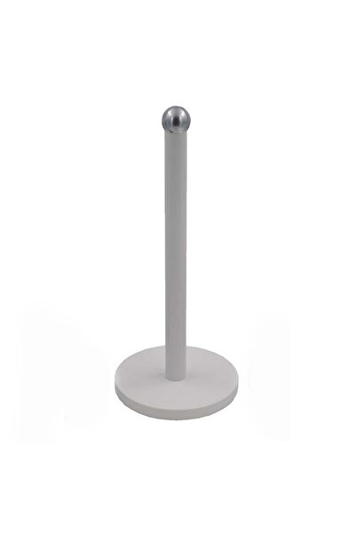 OEM Sidirela Βάση Για Χαρτί Κουζίνας Μεταλλική Άσπρη-Inox E-0991