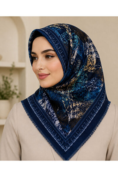 Butik Kaliteli Yüzde 95 Pamuk Eşarp Yazma