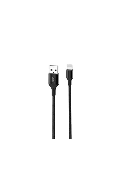 Xo Cablu USB NB143 USB - Lightning 2,0 m 2,4A negru