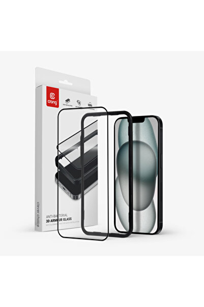 Crong Sticlă de protecție 3D - Sticlă securizată 9H cu adeziv integral pentru...