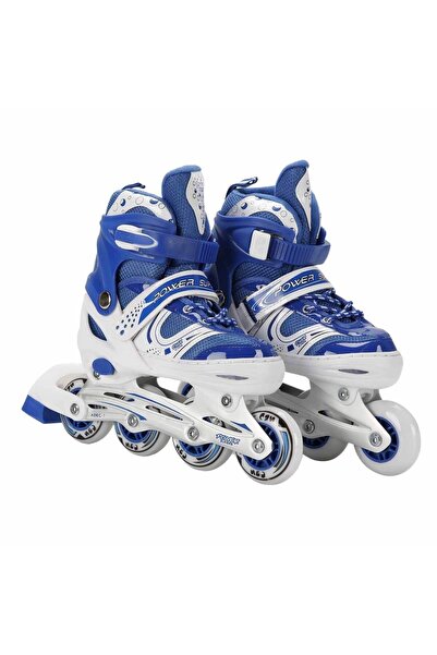 EksikSepeti Silicone Wheels Adjustable Roller Skates with Bag m 35-38 6062
