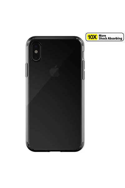 Just Mobile TENC Air Case - Husă iPhone Xs Max (Negru Cristal)