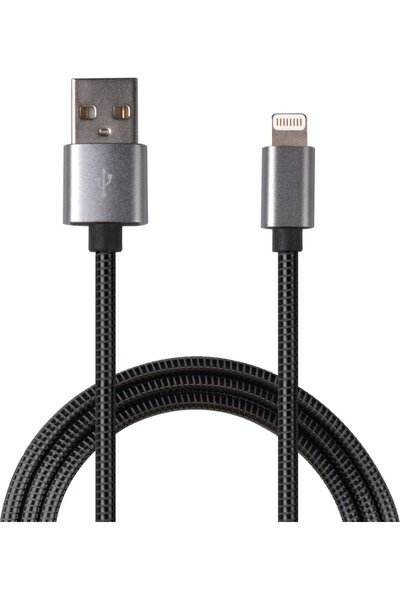 ACV 2GO USB Lade-/Datenkabel "Luxury" Lighting 1m Metall