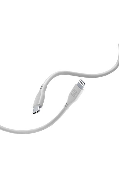 Cellularline Cablu USB Cellular Line Lightning - USB-C 1.2 m Gri (USBDATASOFT...