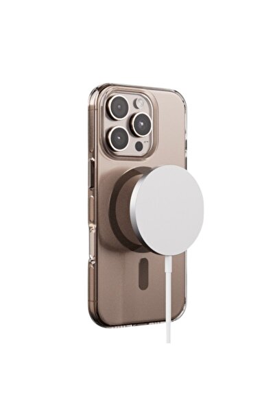 Crong Clear MAG Pro - Husă iPhone 16 Pro MagSafe (pustynny)