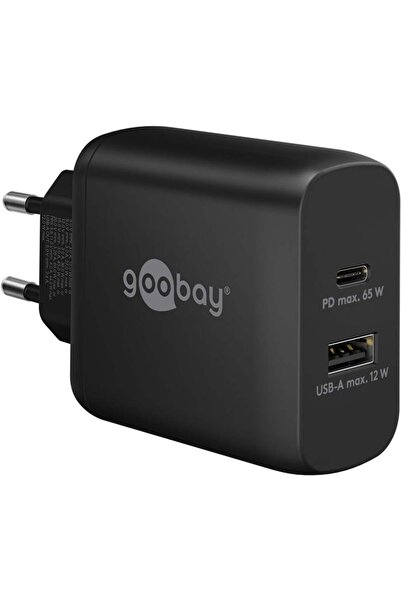 goobay Încărcător rapid USB-C PD (65 W) negru, 65409