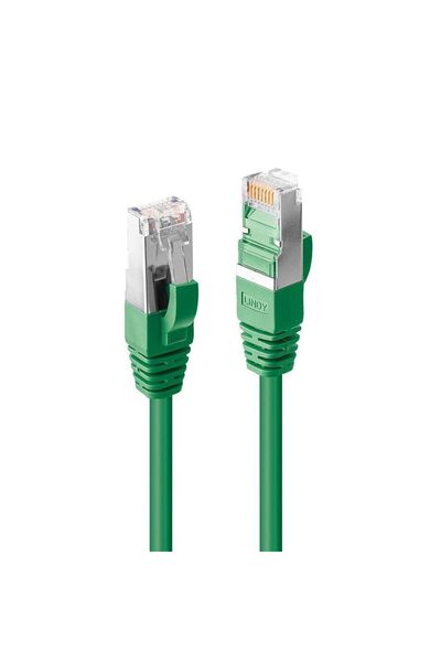 LİNDY Cablu de rețea verde 0,5 m Cat6a S/FTP (S-STP)